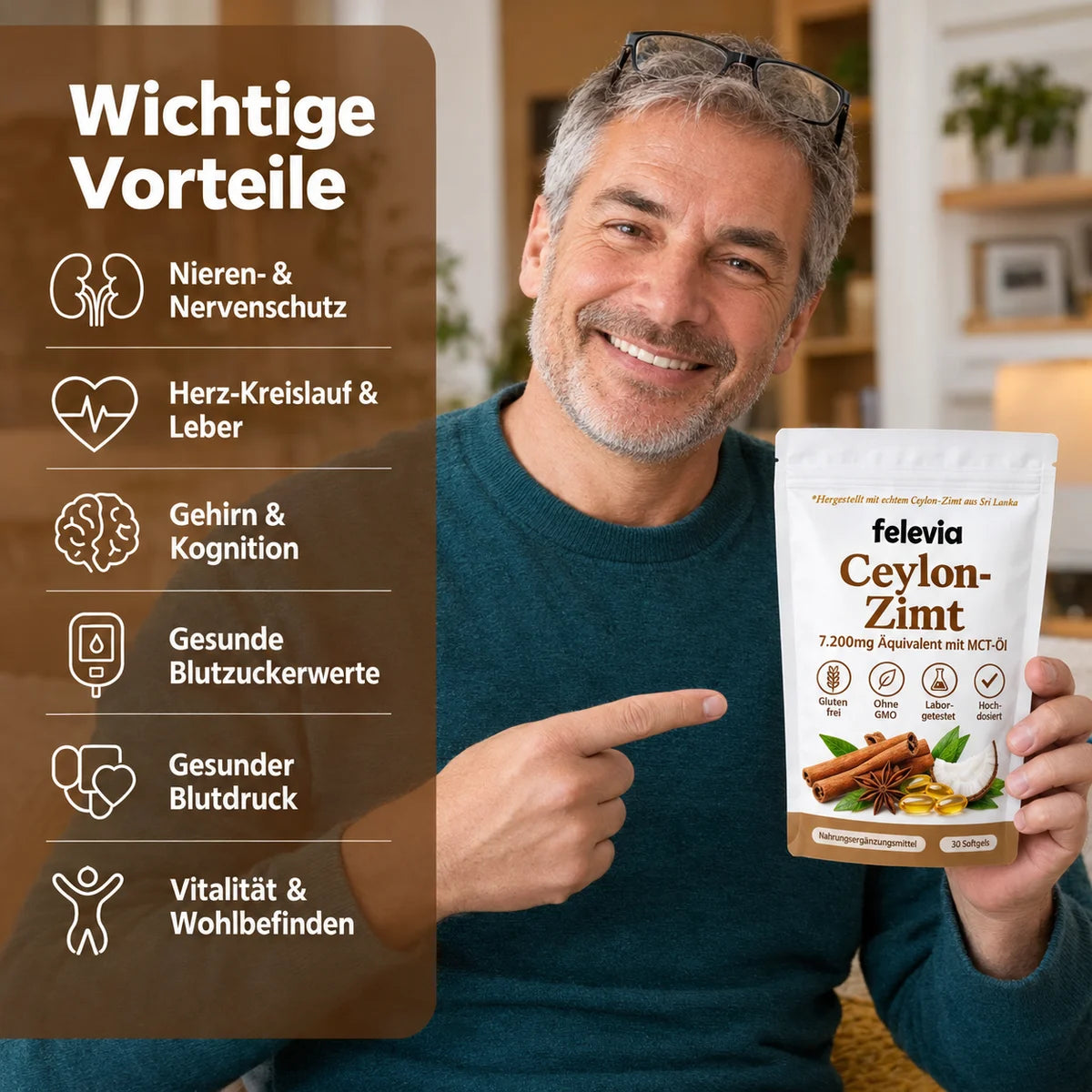 Wichtige Gesundheitsvorteile